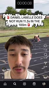 Did Daniel Labelle Run Track