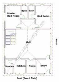 Three bedroom house plan east facing. East Facing House Plan 1 Vasthurengan Com