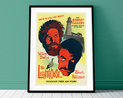 The lighthouse — now playing. The Lighthouse Movie Poster Etsy