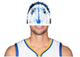 Stephen Currys Shot Chart Has A Face Will Soon Become A