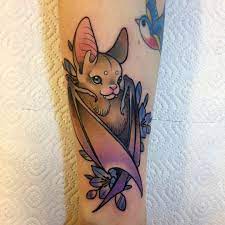 Discover retro winged ink with the top 50 best traditional bat tattoo designs for men. Bat Tattoo By Katerina Boyadzhieva Anonymoustattoo Sofia Bulgaria Evamigtattoos Tattoo Bats Tattoo Design Japanese Tattoo Halloween Tattoos