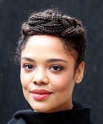 Tessa thompson | small box braids hairstyles, hair styles. Braid Crown And Glossy Lips 16 Times Tessa Thompson Totally Stunned On The Red Carpet Page 6