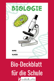 Biologie Bio Deckblatt Fur Die Schule Zum Ausdrucken In 2020 Bio Deckblatt Deckblatt Biologie
