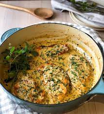 Peito De Frango Com Molho De Ervas Frescas E Vinho Branco Eu Preparo