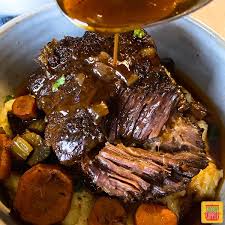 Line a cookie sheet (with a lip on all sides) with heavy duty foil. Amazing Slow Cooker Beef Short Ribs Sunday Supper Movement