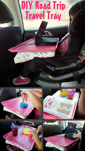 Diy Road Trip Travel Tray Travel Tray Road Trip With Kids Road Trip Activities