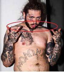 Post malone face tattoo 2021. Post Malone S 77 Tattoos Their Meanings Body Art Guru