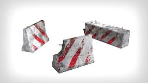 Road Blocks 3d Model 3d Model Road Blocks Model