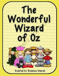 This Is A 36 Page Novel Guide For The Wonderful Wizard Of Oz By L Frank Baum Page 1 Cover Page Pages The Wonderful Wizard Of Oz Wizard Of Oz Novel Guides