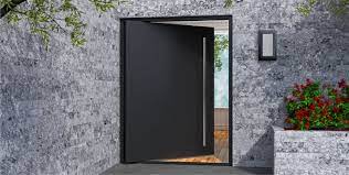 Having a black front door shows that you are a sophisticated and elegant person who probably appreciate simplicity and style. Contemporary Metal Door Metal Front Entry Door