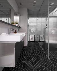 Kc Design Studio Adds Perforated Facade And Atrium To Skinny Taiwanese Townhouse Gray Bathroom Walls Minimalist Bathroom Big City Living