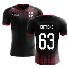 Pinamonti, tentativo valencia per l'attaccante dell'inter: 2020 2021 Milan Pre Match Concept Football Shirt Cutrone 63