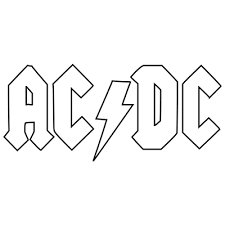 Learn How To Draw Ac-Dc Logo - Easy To Draw Everything