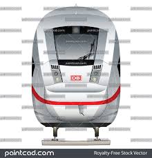 German High Speed Train Intercity Express Ice 4 Br 412 Of Db Speed Training Expressions High Speed