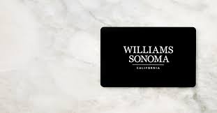 Send by email or mail, or print at home. Online Gift Cards Egift Cards Gift Card Williams Sonoma