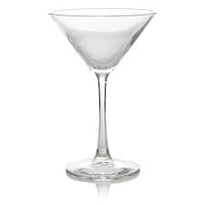 Martini glass purple and pink flower hand painted. Clear Martini Glasses 4 Pack George At Asda