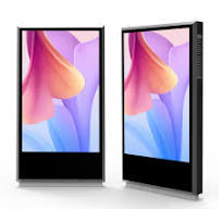Aluminum Enclosure Totem LED Exterior Advertising Digital ...