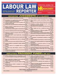 Maybe you would like to learn more about one of these? Get Your Digital Copy Of Labour Law Reporter Issue