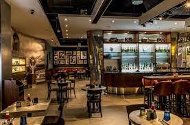 Pilots Bar Kitchen By O1creative At Heathrow Terminal 5 London Uk Kitchen Bar Restaurant Design Bar