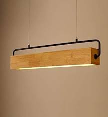 Qaz Holz Hangeleuchte Hangend Handgefertigte Beleuchtung Pendelleuchte Modern Kunstvoll Verspielter Schirm Aus Echtem B Lamp Led Pendant Lights Pendant Light