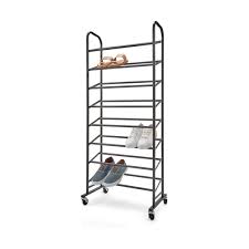 It holds 3 bath towels but maintains a slim profile. 8 Tier Mobile Shoe Rack Kmart Shoe Rack Diy Shoe Rack Shoe Rack Kmart