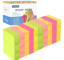 Amazon.com : Mancola 8000 Pcs Page Markers Sticky Index Tabs,Fluorescent  Color Sticky Notes,Book Page Tabs Index Tabs, Writable and Repositionable  ...