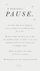 Wedding Change The Date Wedding Postponed Wedding New Date Announcement Wedding Date Postpone Cha Wedding Cancellation Wedding Quote Wedding Announcements