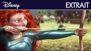 rebelle extrait merida et l epreuve de tir a arc i disney youtube coloriage phare