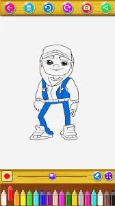 When it gets too hot to play outside, these summer printables of beaches, fish, flowers, and more will keep kids entertained. Subway Surfer Coloring Book Drawing Game For Android Apk Download