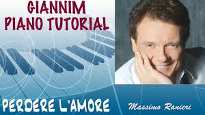 Voglio restare sola, con la malinconia. Perdere L Amore Massimo Ranieri Tutorial Completo Per Pianoforte By Giannim Youtube