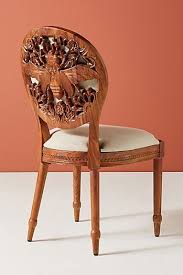 Handcarved Menagerie Woodpecker Dining Chair Anthropologie In 2020 Dining Chairs Rosewood Dining Chairs Unique Furniture
