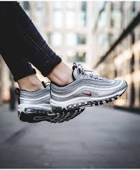 Nike Air Max 97 Og Qs Silver Bullet Trainers Nike Air Max 97 Chaussures Nike Chaussure Nike Air