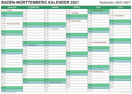 Gesetzliche feiertage baden württemberg 2019 2020 2021. Kalender 2021 Baden Wurttemberg