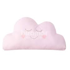 Dimensões aproximadas 41cm x 26cm. Almofada Para Bebe Nuvem Rosa Biramar Baby Todo Conforto Do Mundo Para O Seu Bebe