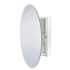 Oval Medicine Cabinet Decorating Bathroom Medicine Cabinet Glass Shelves