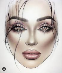 Mac Makeup Face Chart Saubhaya Makeup