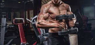 Stand in front of a wall and press your palms flat against it at the same height as your chest. 6 Dumbbell Chest Exercises 3 Workouts To Get Ripped