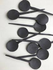 Black And White Bowl With Spoon Cucchiaio Di Ceramica Cucchiaio Di Ceramica Cucchiaino Fatto Etsy Ceramic Spoons Ceramic Pottery Pottery