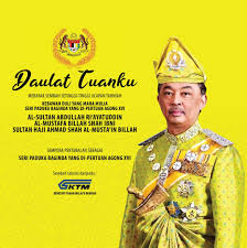 'he who is made lord', jawi: Ktmb 03 2267 1200 Ø¹Ù„Ù‰ ØªÙˆÙŠØªØ± Daulat Tuanku Merafak Sembah Setinggi Tinggi Ucapan Tahniah Ke Bawah Duli Yang Maha Mulia Yang Dipertuan Agong Xvi Seri Paduka Baginda Al Sultan Abdullah Ri Ayatuddin Al Mustafa Billah Shah