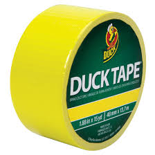 Metal detectors are useful for finding metal inclusions hidden within objects, or metal objects buried underground. Duck Tape Colored Duct Tape 1 88 In X 15 Yd Neon Yellow