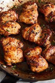 The chicken is super cruchy & the seasoning is just right! Boneless Skinless Chicken Thigh Recipe That Is A Long Time Family Favorite The Chicken Recipes Boneless Boneless Chicken Thigh Recipes Chicken Thights Recipes
