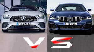 2021 Mercedes E Class Vs 2021 Bmw 5 Series Youtube