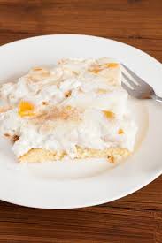 Saftiger Pfirsich Schmandkuchen Vom Blech Schmandkuchen Blechkuchen Einfach Schnell Blechkuchen Einfach