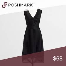 J Crew Factory 8 Striped Eyelet Dress Black Vneck Eyelet Dress Dresses Clothes Design