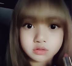 Blackpink Lisa Baby Filter Blackpink Lisa Blackpink Funny Blackpink Photos