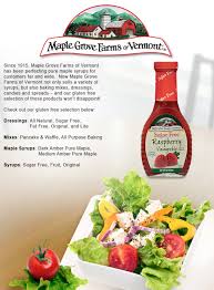 Browse our wide selection of bottled dressings for delivery or drive up & go . Maple Grove Farms Salad Dressings In Usa Gluten Free Resource Directory