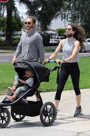Troian bellisario and patrick j. Troian Bellisario Steps Out For A Stroll With Her Baby In Los Angeles 250620 3