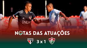 Assista agora a partida entre palmeiras x fluminense ao vivo pelo brasileirão série a a partir das 21h30 (de brasília) com transmissão exclusiva do canal premiere. Notas Das Atuacoes Sao Paulo 3x1 Fluminense Explosao Tricolor