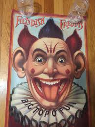 Fiendish Freddy's Big Top O' Fun Vintage Poster 27x18 Great Condition  Mindscape