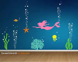 The zoomie kids fun friends from under the sea come magically to life with the help of zoomie kids sea inspired wall decals. Pin On Mermaid Bedroom